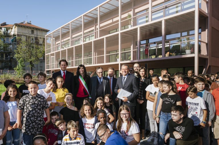 The inauguration of two completely renovated schools in Turin ...
